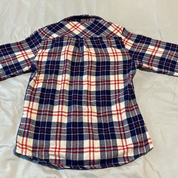Girls Molokai Surfer Brand Flannel Plaid Shirt / Size M - Picture 6 of 6